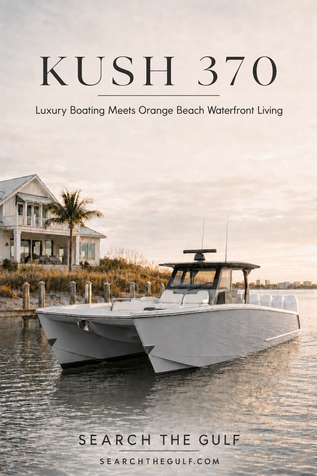 Kush Catamaran Boat Orange Beach Alabama Gulf Coast Boating Fishing Luxury